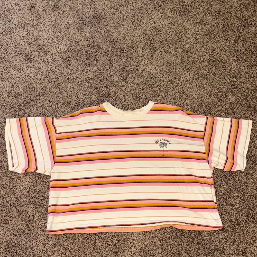 Billabong Pastel Top *Flowy/Oversized Tee)